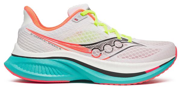Scarpe da corsa Saucony Endorphin Speed 5 Bianco/Multicolore Donna