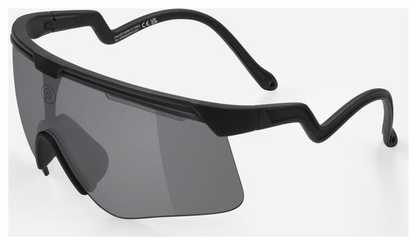 Alba Optics Delta Black Vzum F-Lens Classic Sunglasses