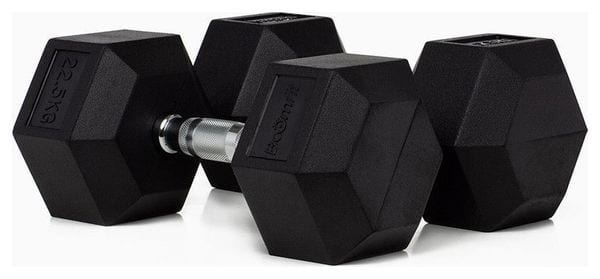 Haltères Hexagonaux 22 5Kg (Paire) - BOOMFIT