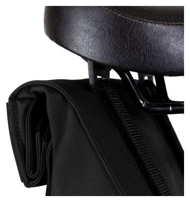 Restrap City Saddle Bag Large para bicicleta plegable negro