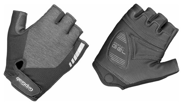 GripGrab ProGel Damen Kurz Handschuhe Schwarz Grau