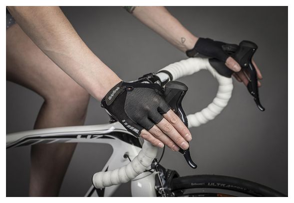 GripGrab ProGel Vrouwen Korte Handschoenen Zwart Grijs