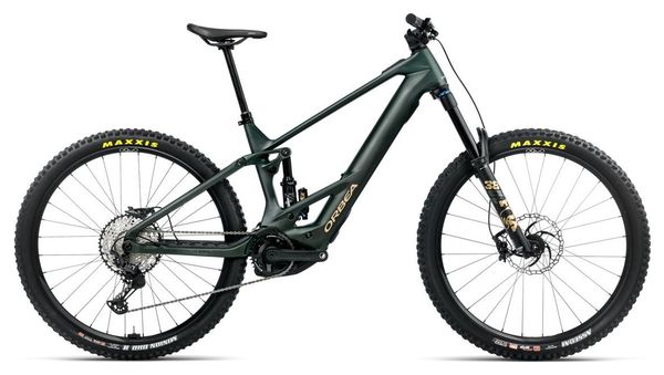 Orbea Wild M10 MTB elettrica full suspension Shimano 12S 750 Wh 29'' Verde bosco Carbon View 2025