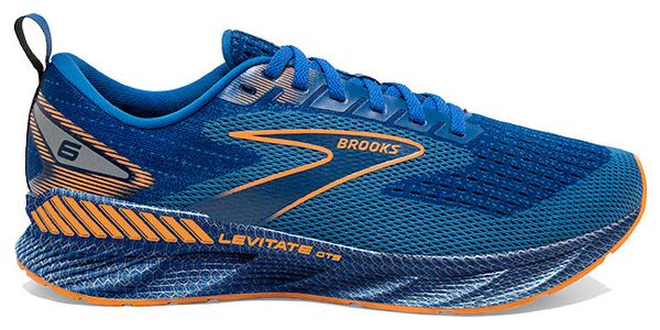 Chaussures de Running Brooks Levitate GTS 6 Bleu Orange