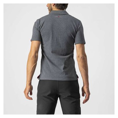 Castelli Race Day short sleeve polo grey