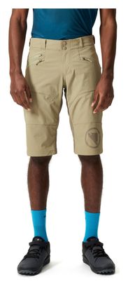 Endura SingleTrack II Beige MTB Short