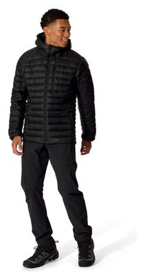 RAB Microlight Alpine Hoody Men's Black Down Jacket