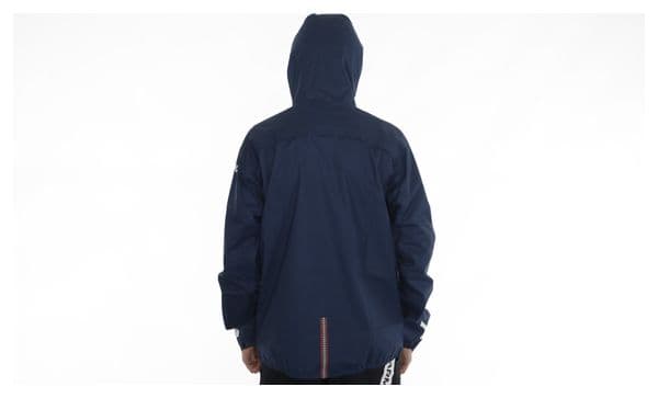 Hoka Les Templiers Waterproof Jacket Blue Unisex | Alltricks.com