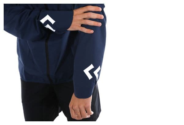 Hoka Les Templiers Waterproof Jacket Blue Unisex