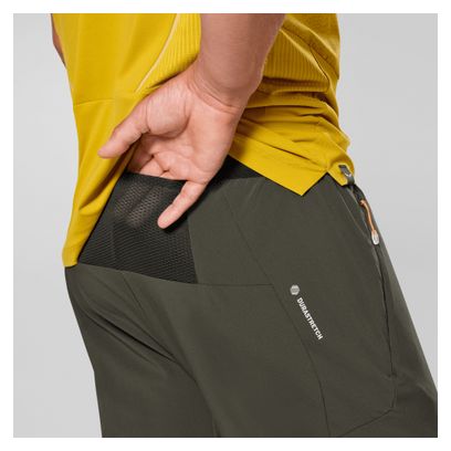 Pantalones Salewa Pedroc 5 Durastretch verdes para hombre