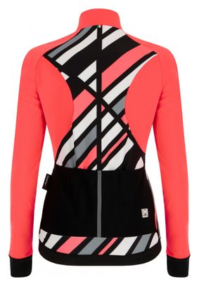 Veste Santini Coral Raggio Orange Femme
