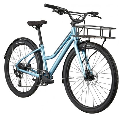 Cannondale Treadwell EQ Remixted Fitnessfiets Shimano Altus 9S 650b Alpine Blue