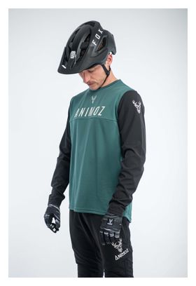 Maglia a maniche lunghe Animoz Wild verde