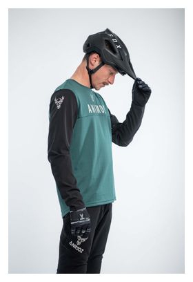 Maglia a maniche lunghe Animoz Wild verde