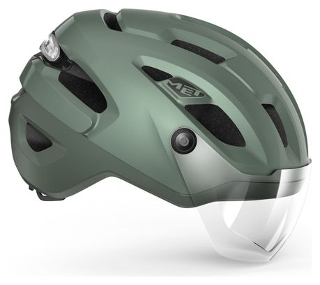 Casque MET Intercity Mips Sage Metallic Mat