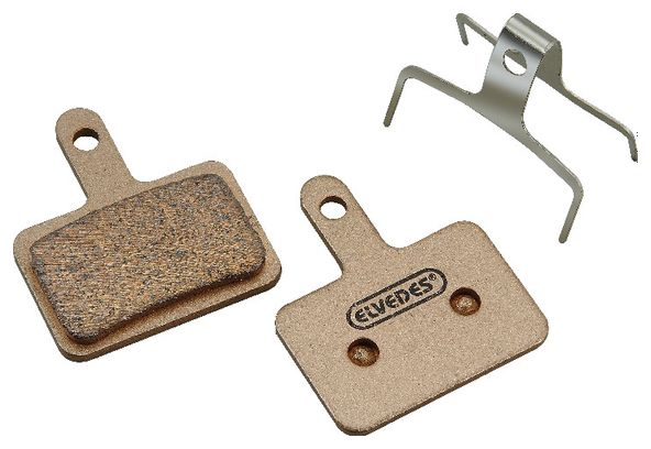 Paire de Plaquettes de Frein Métalliques Elvedes Shimano M375 M415 M495 M515