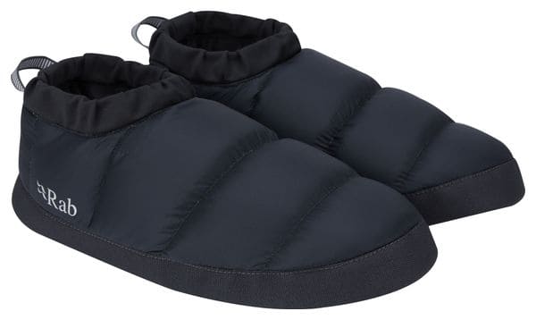 Unisex Rab Down Hut Slippers Grey