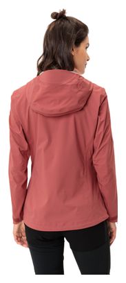 Wasserdichte Jacke Women Vaude Croz 3L III Rot