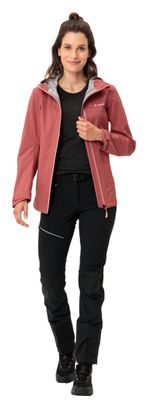 Waterdichte damesjas Vaude Croz 3L III Rood