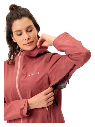 Waterdichte damesjas Vaude Croz 3L III Rood