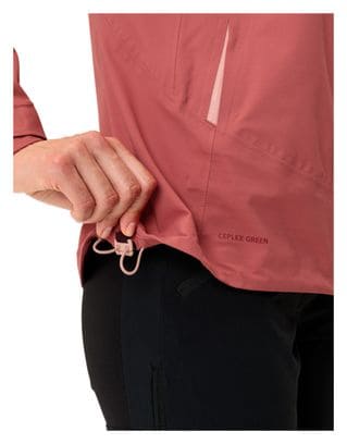 Women's waterproof jacket Vaude Croz 3L III Red