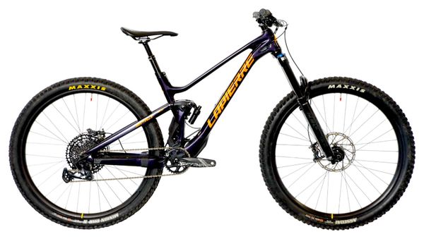 Produit Reconditionné VTT Tout-Suspendu Lapierre Spicy CF Sram GX/NX  12V 29' Purple/Orange 2022
