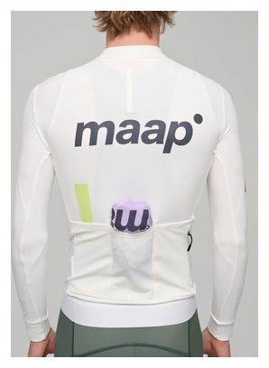 Maillot de manga larga Maap Training Thermal White, Hombre