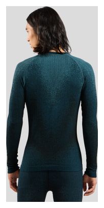 BaseLayer Manches Longues Odlo Blackcomb Bleu