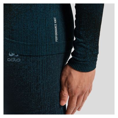 BaseLayer Manches Longues Odlo Blackcomb Bleu