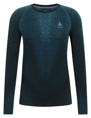 BaseLayer Manga Larga Odlo Blackcomb Azul