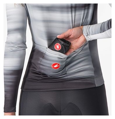 Castelli Squall Shell Winddichte Jas voor dames Zwart/Zilver