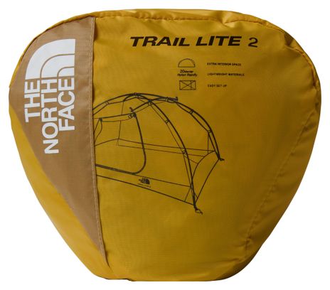 Tente 2 Personnes The North Face Trail Lite 2 Beige/Jaune