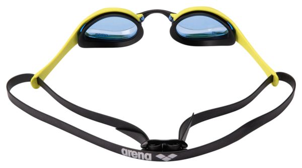 Arena Cobra Ultra Swipe Swimming Goggles, Blue/Yellow