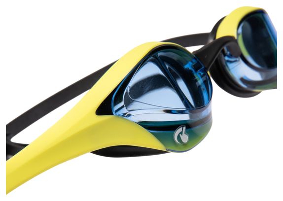 Arena Cobra Ultra Swipe Swimming Goggles, Blue/Yellow