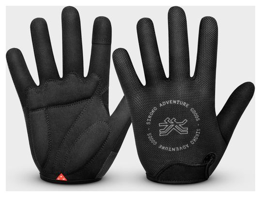 Gants gravel Cyclisme Homme et Femme Frontier Noir