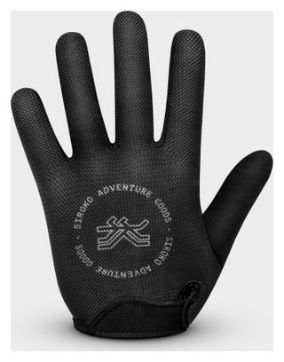 Gants gravel Cyclisme Homme et Femme Frontier Noir