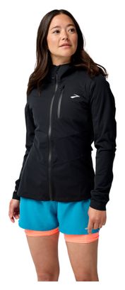 Giacca Brooks High Point Waterproof 2 Donna Nero
