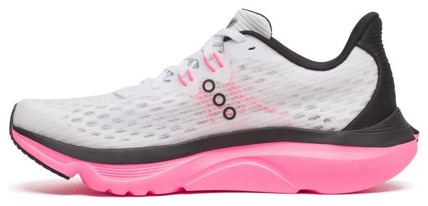 Chaussures Running Saucony Kinvara 16 Blanc/Rose Femme