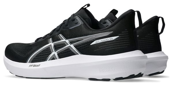 Scarpe da corsa Asics GT-1000 14 Nero/Bianco Uomo