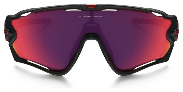 OAKLEY JAWBREAKER Brille Schwarz Rot - Prizm Road Ref. OO9290-20