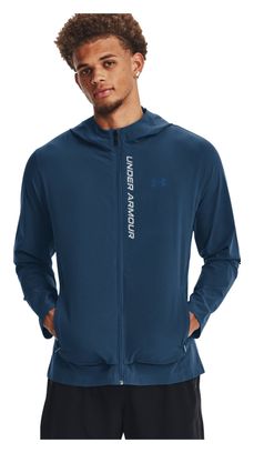 Veste Coupe-Vent Under Armour OutRun The Storm Bleu