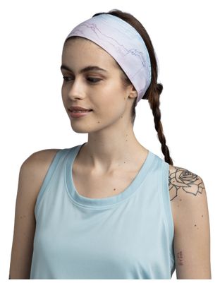 Bandeau Buff Coolnet UV Ellipse Bleu/Rose Clair