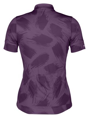 Maglia a maniche corte Scott Endurance 20 viola da donna