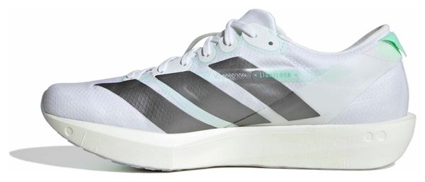 Zapatillas de running adidas Adizero Adios 9 Blanco/Plata para mujer