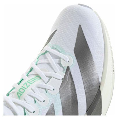 Zapatillas de running adidas Adizero Adios 9 Blanco/Plata para mujer