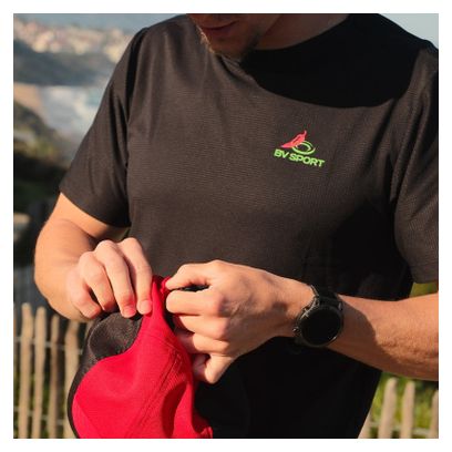 BV Sport Light Running T-Shirt, Basque Country, Black, Unisex