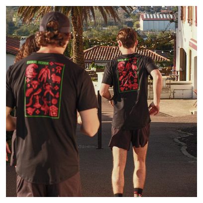 BV Sport Light Running T-Shirt, Basque Country, Black, Unisex