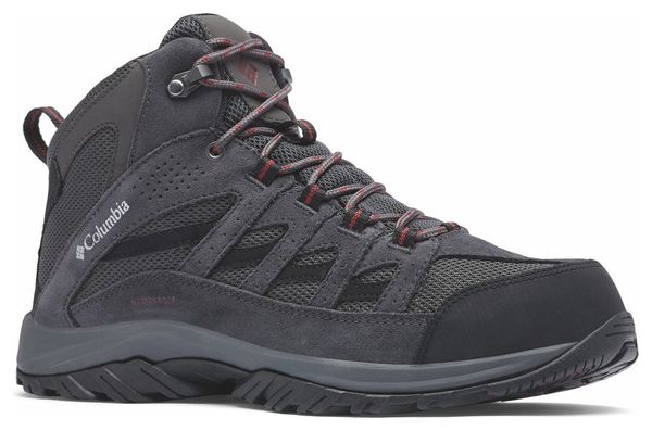 Chaussures de Randonnée Columbia Crestwood Mid Waterproof II Gris