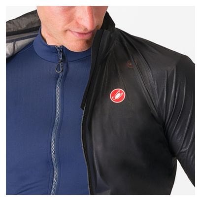 Castelli Squall Shell Giacca antivento Nero/Argento