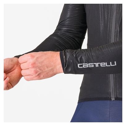 Veste Coupe-Vent Castelli Squall Shell Noir/Silver